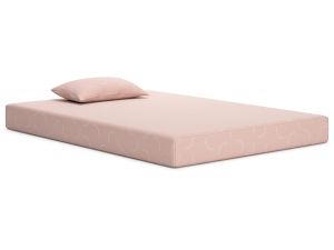 iKidz Coral Memory Foam Mattress with Pillow