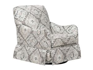 Arlis Natural Nusilk Swivel Glider Accent Chair