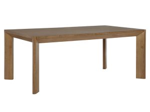Bruner Natural Oak Rectangular Dining Table