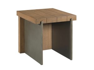 Spence Brown Rectangular End Table