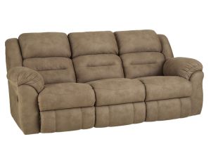 Gambler Truffle Manual Reclining Sofa