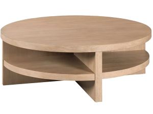 Bria Sandalwood Round Coffee Table