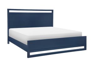 Summerland Inkwell Blue King Panel Bed