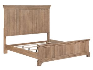 Haven Hills Camel Beige Queen Panel Bed