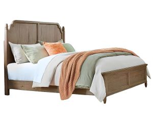 Hickory Grove Brown Queen Panel Bed