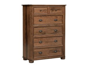 Kingsport Cocoa 6 Drawer Chest