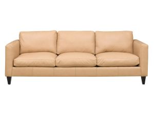 1733 Rangers Biscotti 100% Leather Sofa