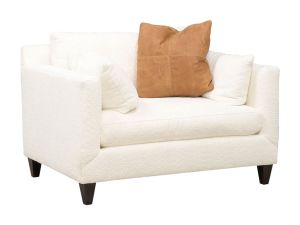3555 Jennie Snow Crypton Oversized Accent Chair