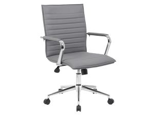 Vigo Gray Swivel Office Chair