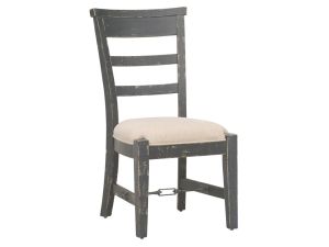 Marina Black Sand Ladder Back Dining Chair