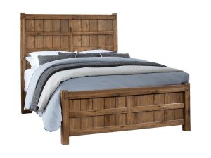 Dovetail Natural Board & Batten King Bed
