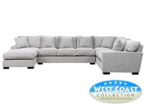 Troy Forsyth Pepper 3 Piece Left Arm Chaise Sectional 