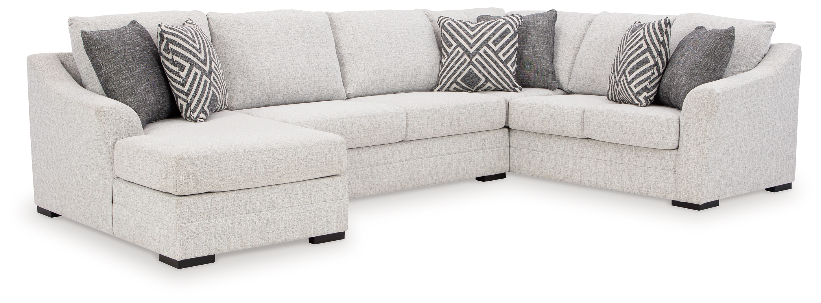 Koralynn Stone LAF Chaise Sectional by Ashley 54102S1
