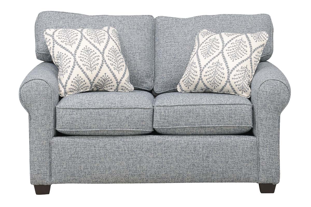 England Furniture Charlie Sugarloaf Steel Loveseat 2636FK SUGSTE