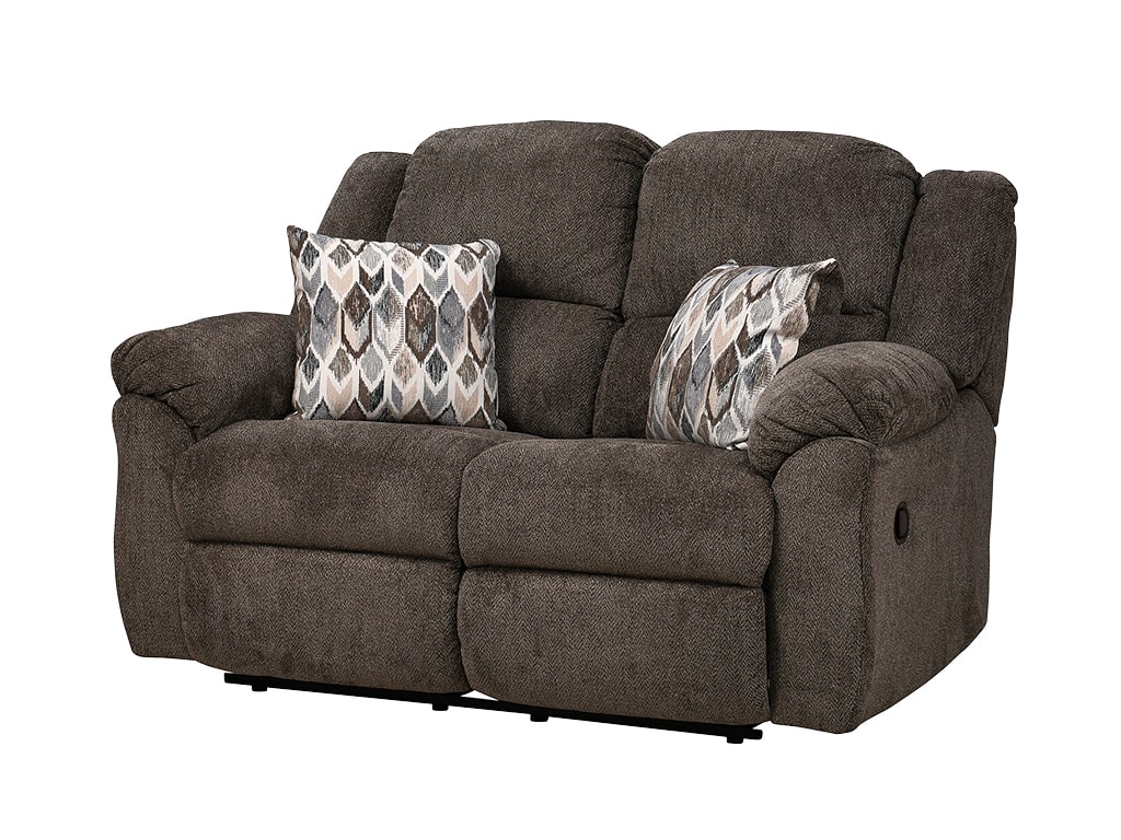 Newport Clove Double Reclining Loveseat by Homestretch 173-20-20