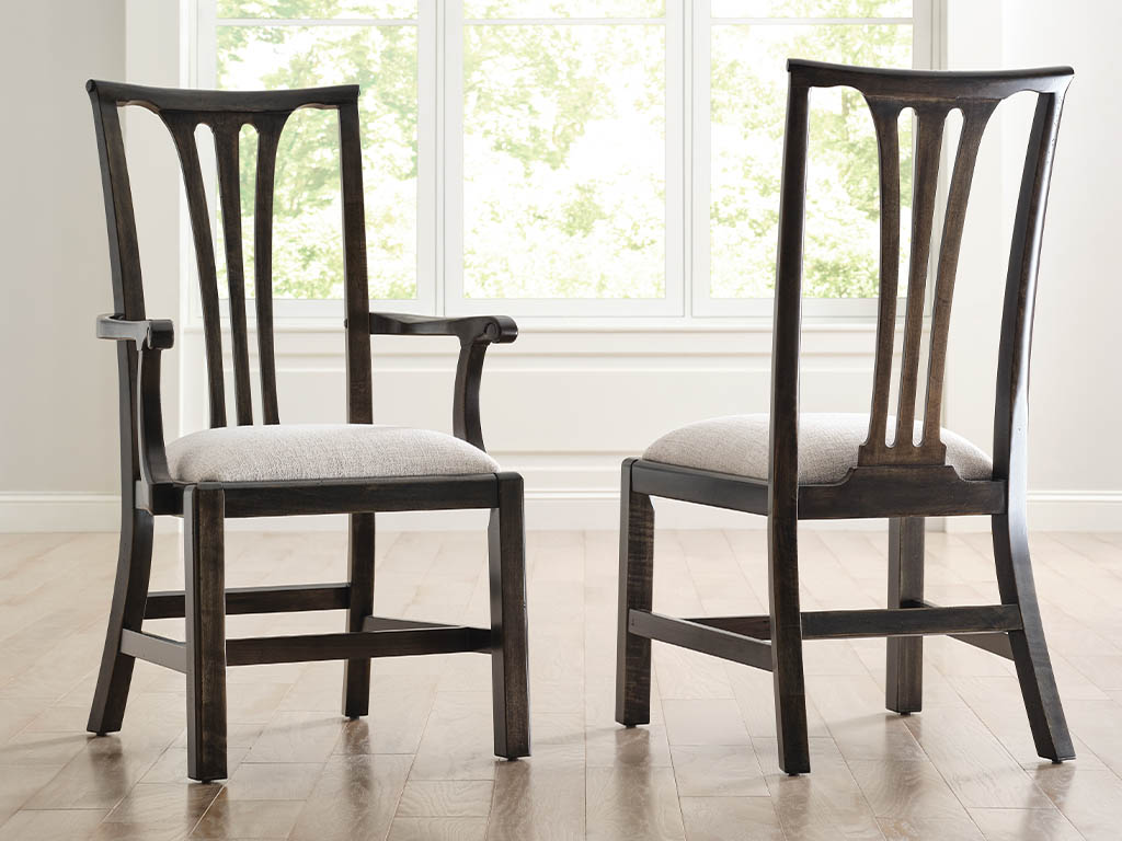 Kincaid Furniture Bridgetown Nicholas Two Tone 5 Piece Dining Set  487-744B/623B, image size:1024x768