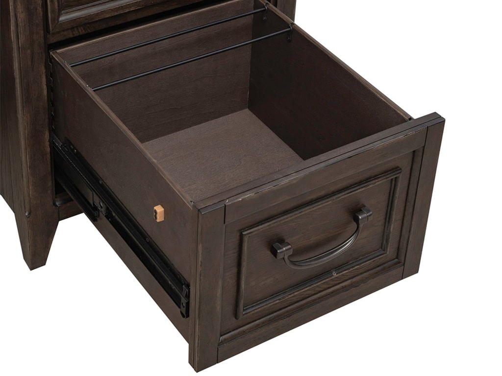 Liberty Paradise Valley Saddle Brown Executive Desk 297-HO-EXD