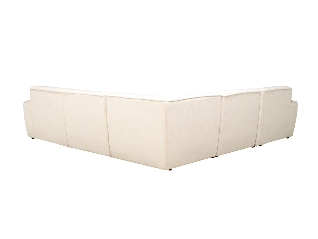 Motomotion Erikson Natalie Ivory 5 Piece Sectional w/Immersive
