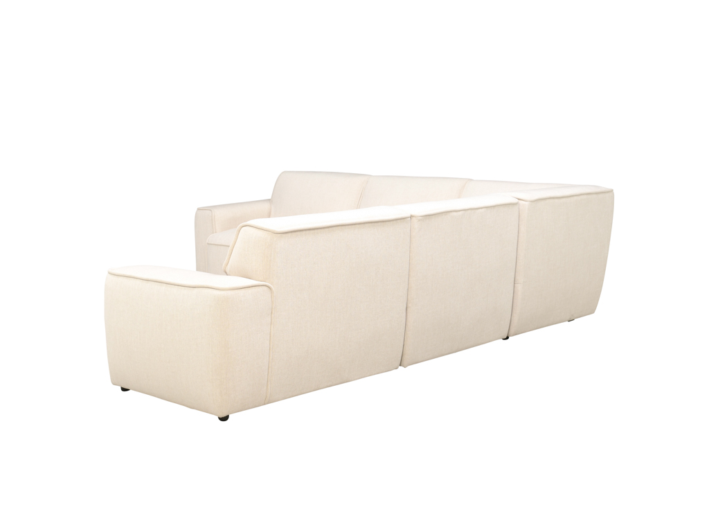 Motomotion Erikson Natalie Ivory 5 Piece Sectional w/Immersive