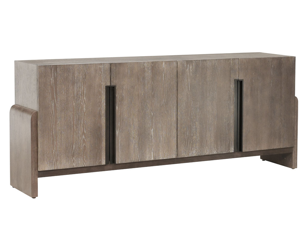 Universal Pescadero Weathered Oak Credenza U225A778