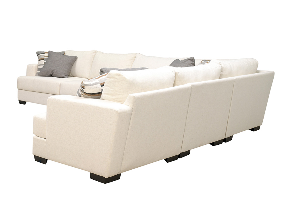 Hansel Nomad Snow 6 Piece Modular Sectional from the West Coast
