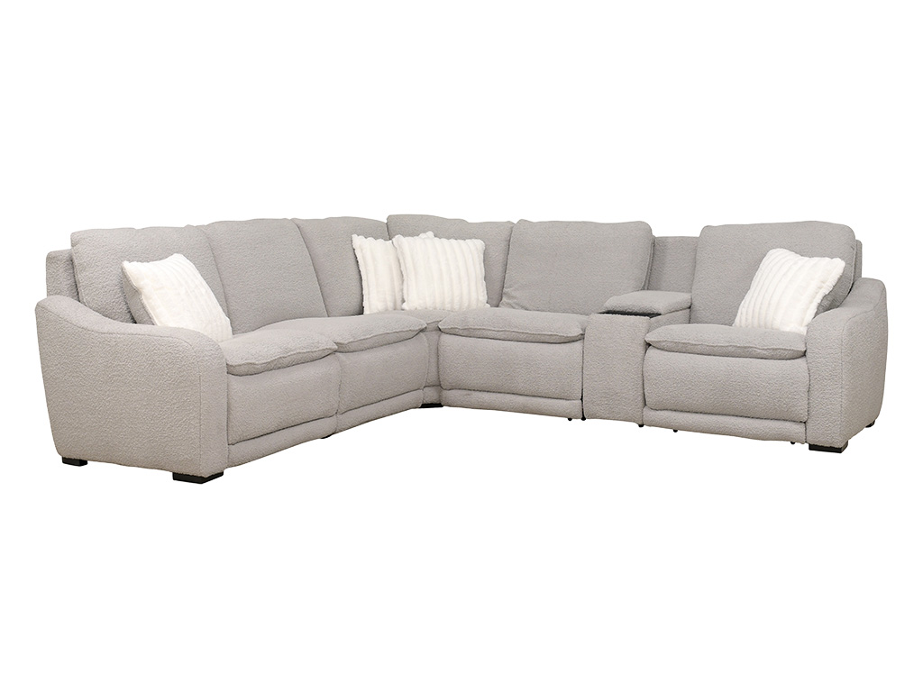 ダブ・セレクションズ1 Paradise Skylander Dove 6 Piece Power Reclining Sectional by Moto
