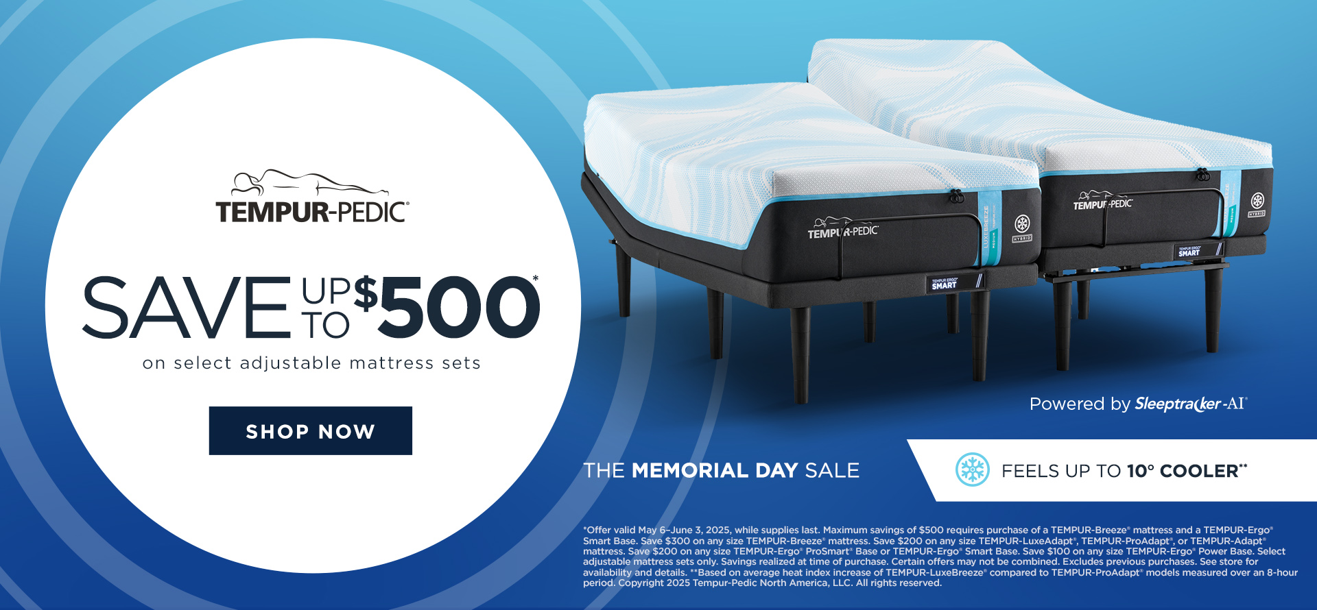 Tempur-Pedic Memorial Day 2025