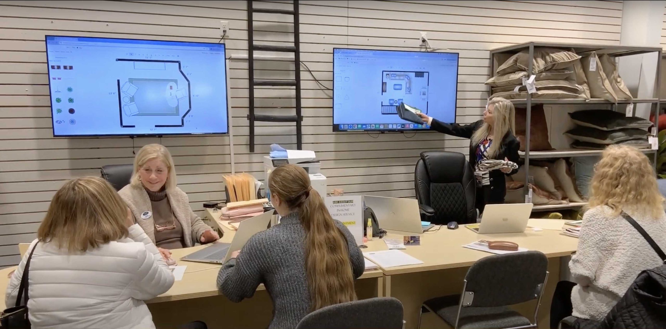 in store custom order and design services